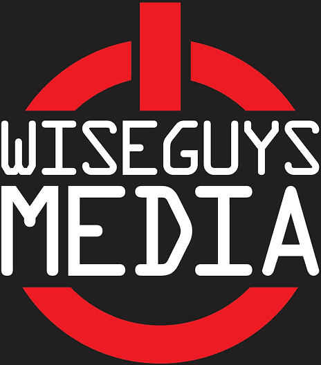 Wiseguys Media logo with red circle.
